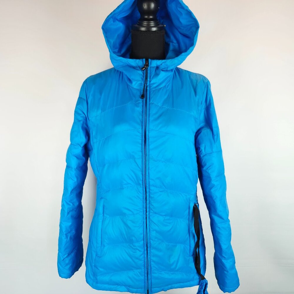 Siena Studio Hooded Down Packable Jacket Women Size S